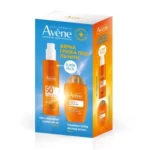 Avene Комплект SPF50+ Слънцезащитен спрей 200 ml + SPF50+ Тониран ултра флуид 50 ml