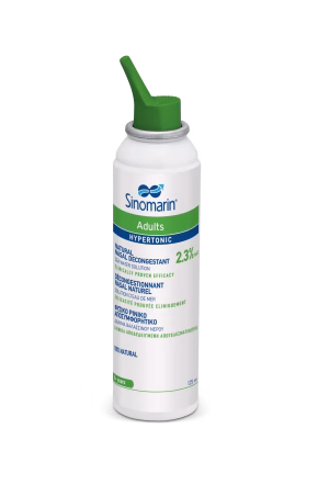 Sinomarin® Adults 125ml Хипертоничен разтвор с морска вода (2,3% NaCl)