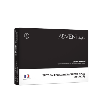Advent Life Бърз тест за функция на черен дроб (АST/ALT)