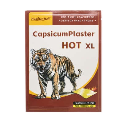 Загряващ пластир XL 12/17.5 см x 1 бр. / Capsicum Plaster HOT XL /