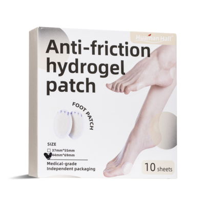Хидрогел защитен пластир против пришки и мазоли x 10 бр. (размер 4.4 см/ 6.9 см) / PU/Anti-friction hydrogel patch/