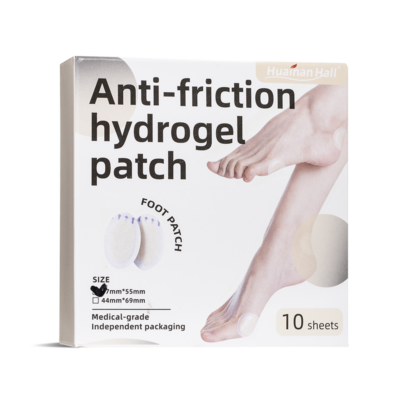 Хидрогел защитен пластир против пришки и мазоли x 10 бр. (размер 3.7 см/ 5.5 см) / PU/Anti-friction hydrogel patch/