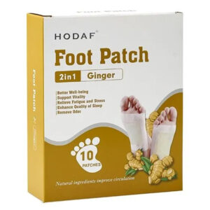 Пластири за детоксикация с джинджифил x 10 бр. / Foot Patch 2 in 1 Ginger/