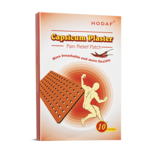 Обезболяващи пластири с капсаицин x 10 бр. / Capsicum Plaster Pain Relief Patch/