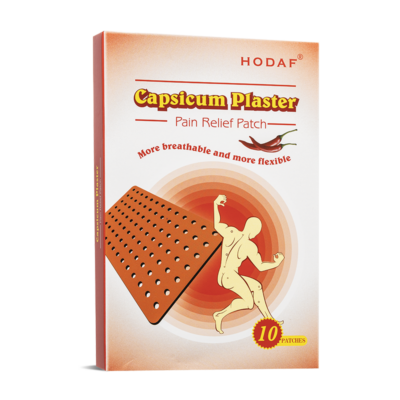 Обезболяващи пластири с капсаицин x 10 бр. / Capsicum Plaster Pain Relief Patch/