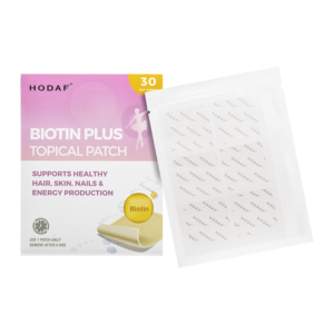 Пластири за коса, кожа и нокти с биотин и витамини x 30 бр. / Biotin Plus Topical Patch/ - Image 2