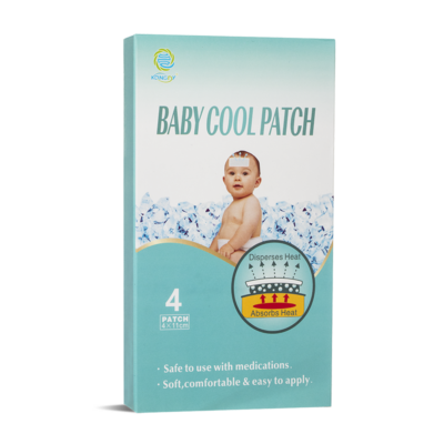 Охлаждащи пластири за бебета (при фебрилни състояния) x 4 бр. / Baby Cool Patch/