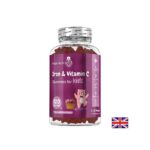 Анемия - Желязо 7 mg + Витамин С 10 mg (за деца), 120 желирани таблетки, с вкус на горски плодове