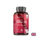 Грижа за сърцето, мозъка и зрението - Масло от Антарктически крил 600 mg, 180 софтгел капсули - Krill oil