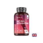 За зрението - Астаксантин 18 mg (от микроводорасли), 240 капсули - Astaxanthin