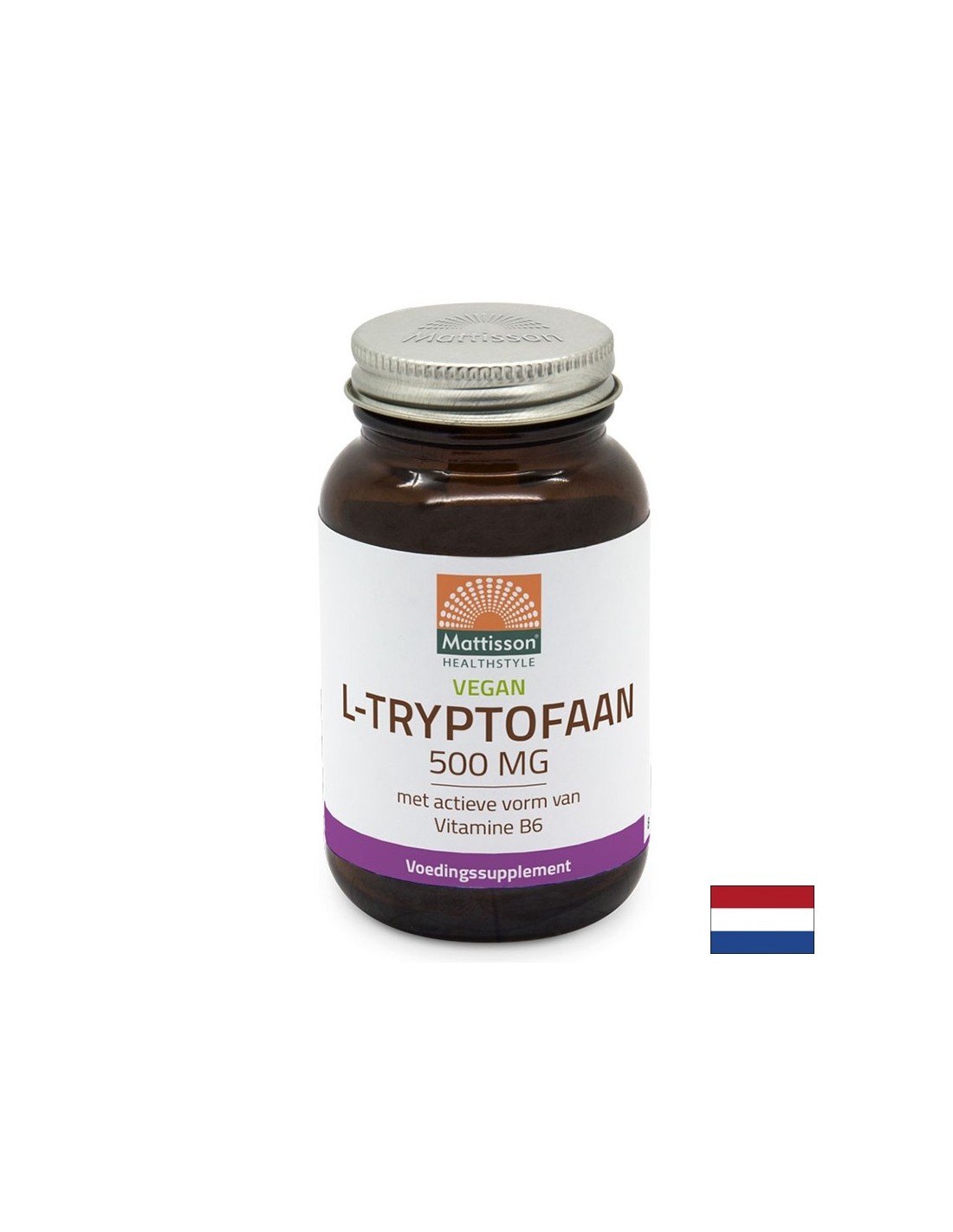stres-i-bezsanie-l-triptofan-500-mg-x-60-kapsuli.jpg Стрес и безсъние - Л-Триптофан, 500 mg x 60 капсули Mattisson Healthstyle - Image 1