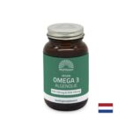Веган Омега-3 от водорасли - Подкрепа за сърцето и мозъчната функция, EPA 150 mg, DHA 100 mg, 60 капсули